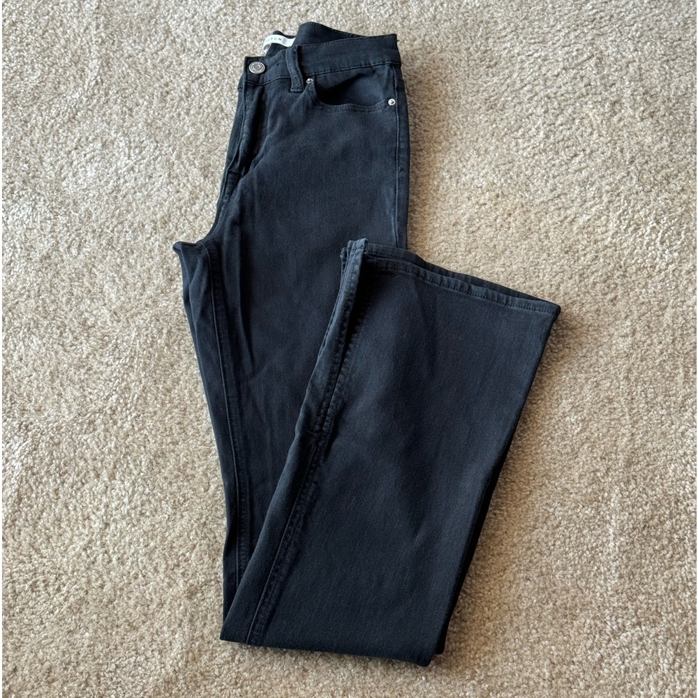Mid rise flare/bootcut jeans